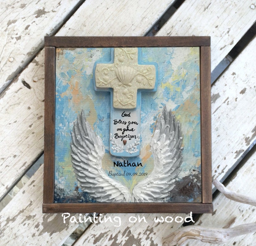 Personalized Baptism gift, Baptism gift, baptism gift boy, Baptism gift girl, Godparent gift, Confirmation gift,Baptism cross gift, Baptism