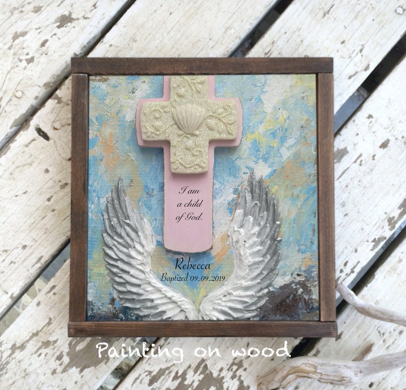 Personalized Baptism gift, Baptism gift, baptism gift boy, Baptism gift girl, Godparent gift, Confirmation gift,Baptism cross gift, Baptism