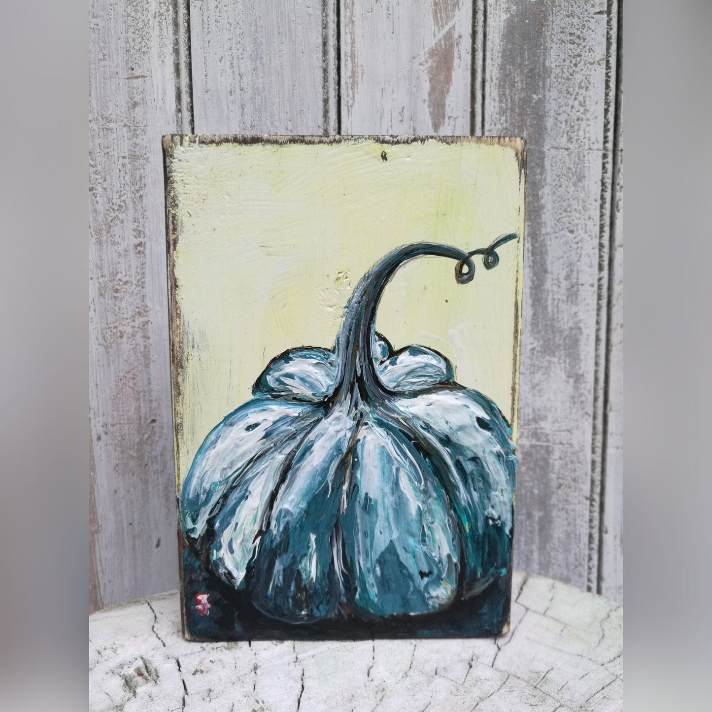 Pumpkin Painting on wood, Fall decor, Farmhouse sign, Fall decoration, Thanksgiving decor, Autumn decor, pumpkin wall art, pumpkin sign