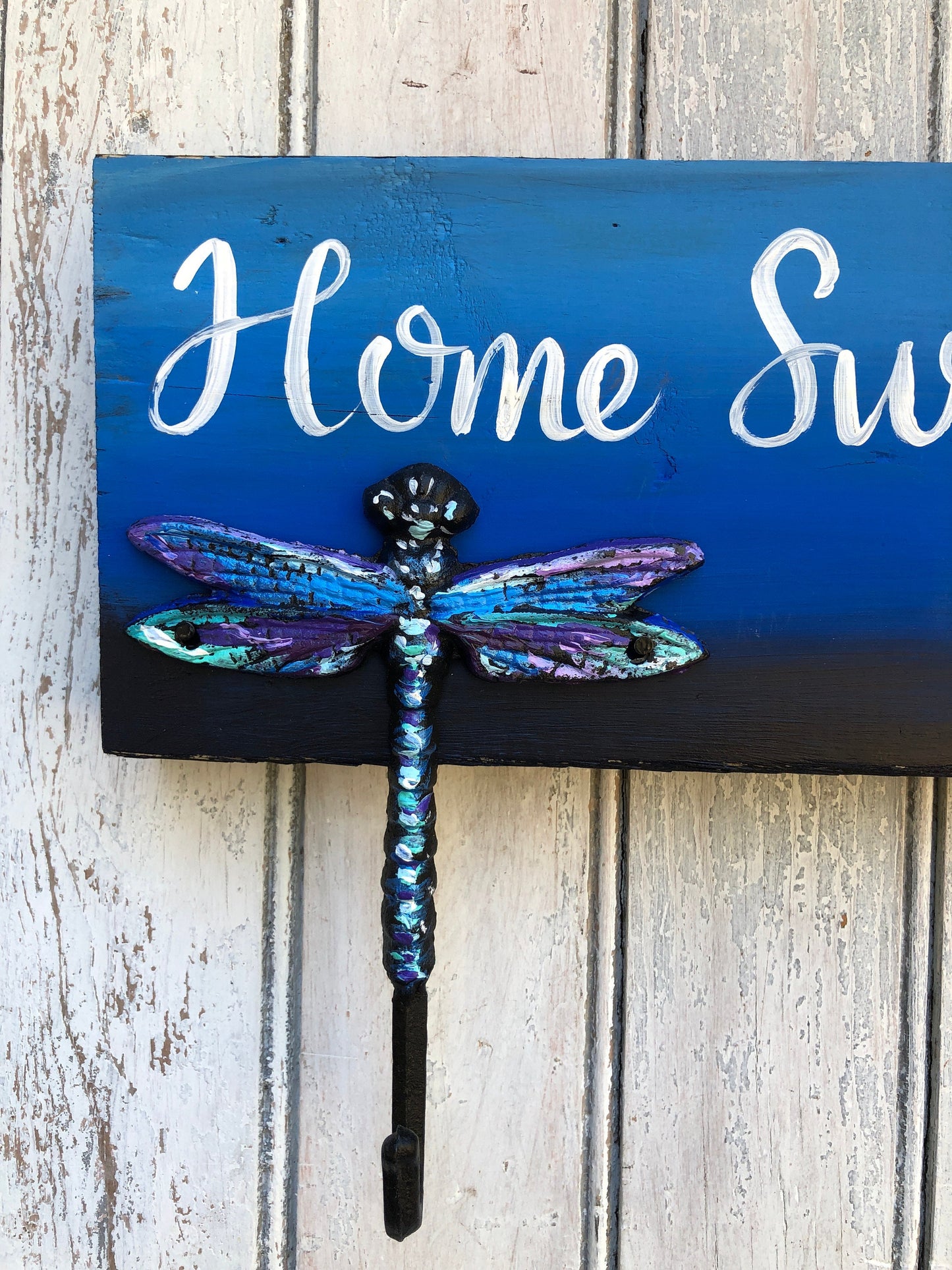 Hand Painted Dragonfly hook