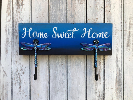 Hand Painted Dragonfly hook