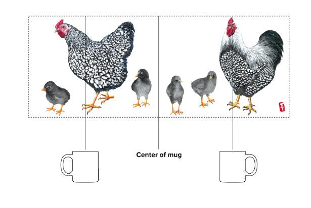 Personalized Chicken Mug