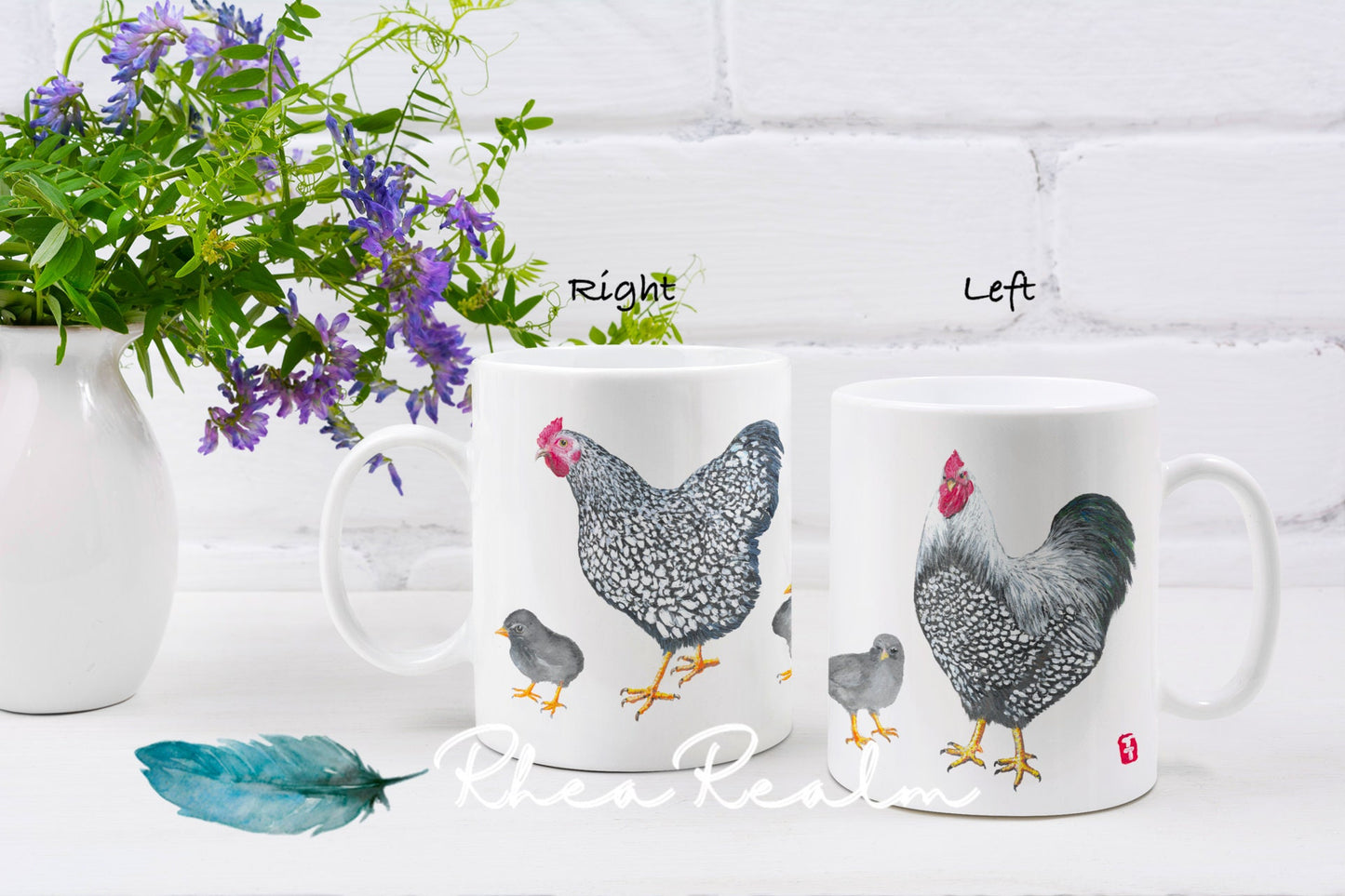 Personalized Chicken Mug