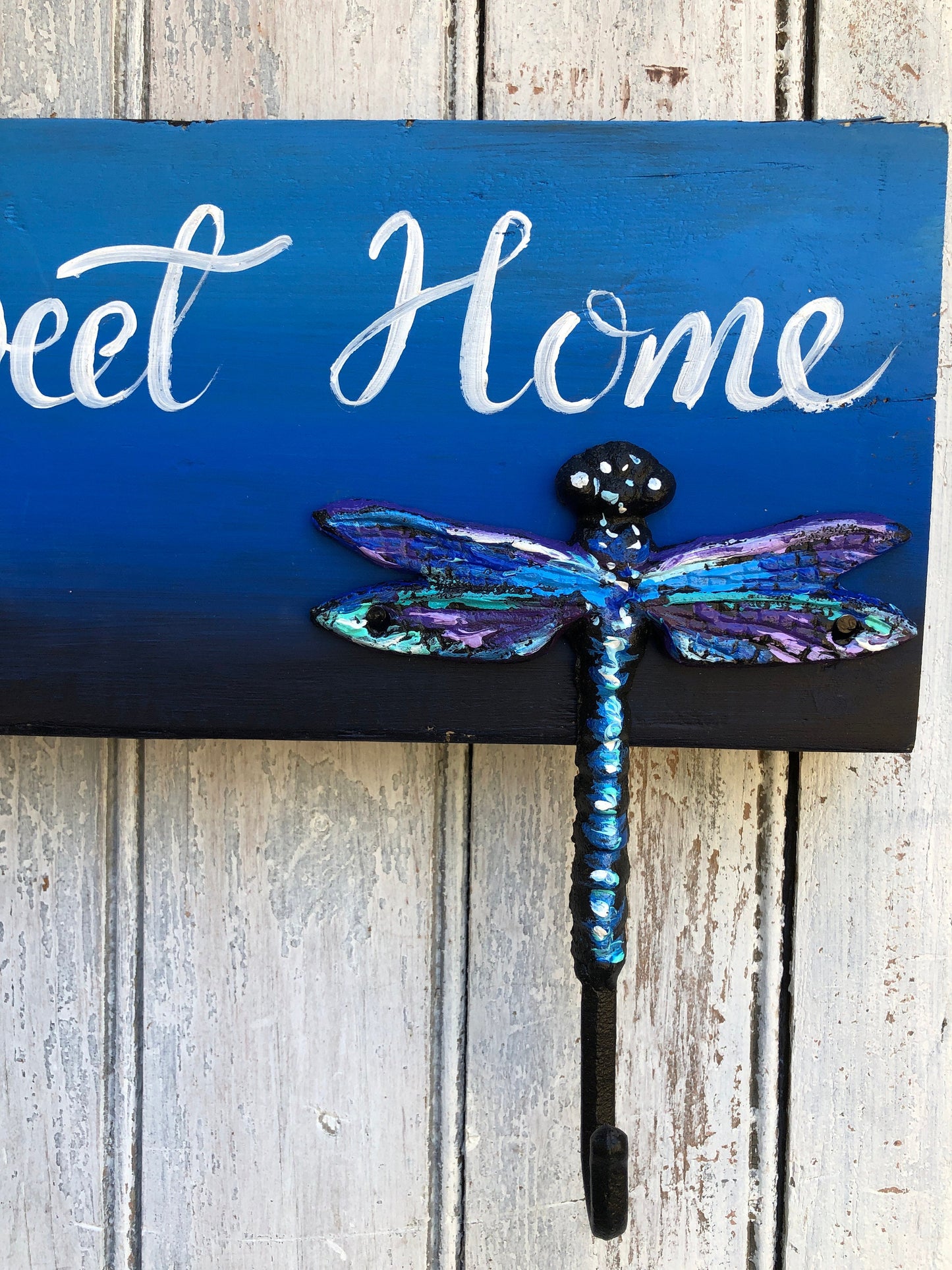 Hand Painted Dragonfly hook