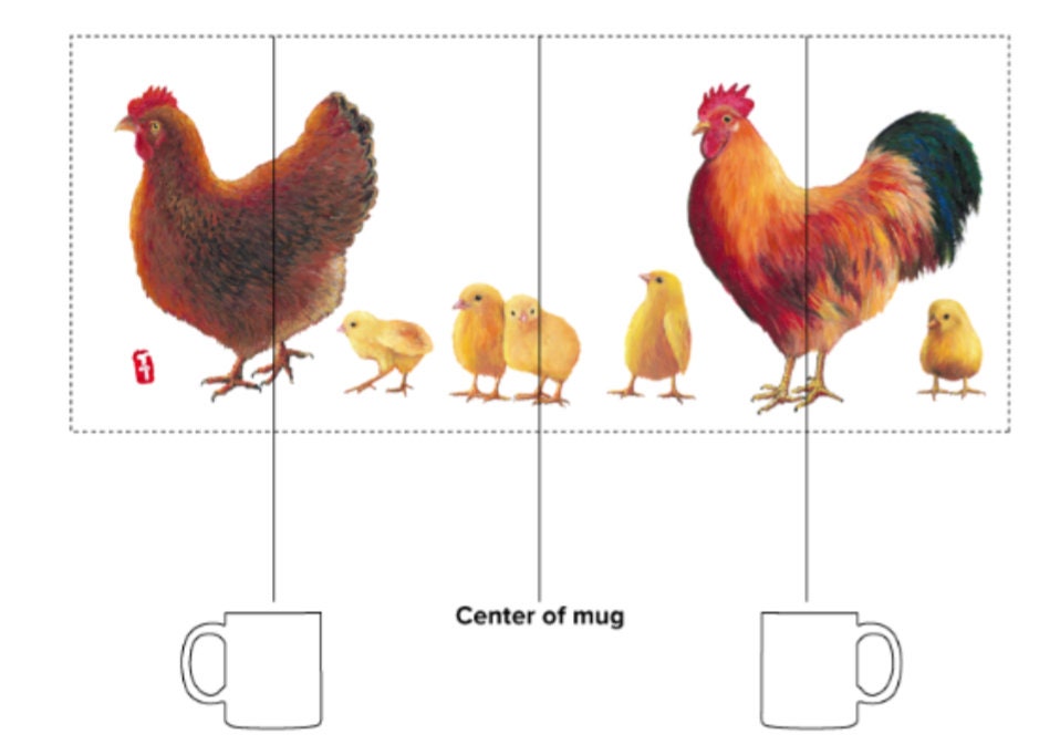 Personalized Chicken Mug