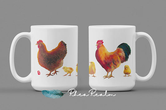 Personalized Chicken Mug