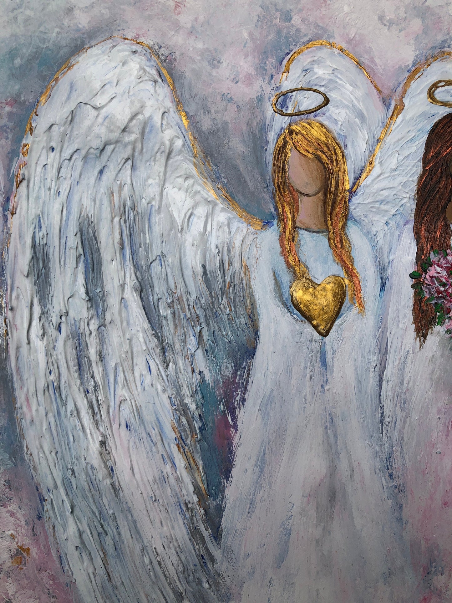 Always My Sister, Two Angel Painting