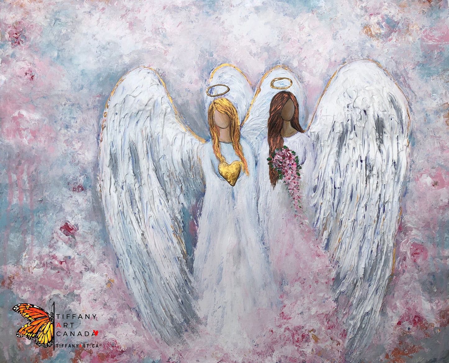 Always My Sister, Two Angel Painting