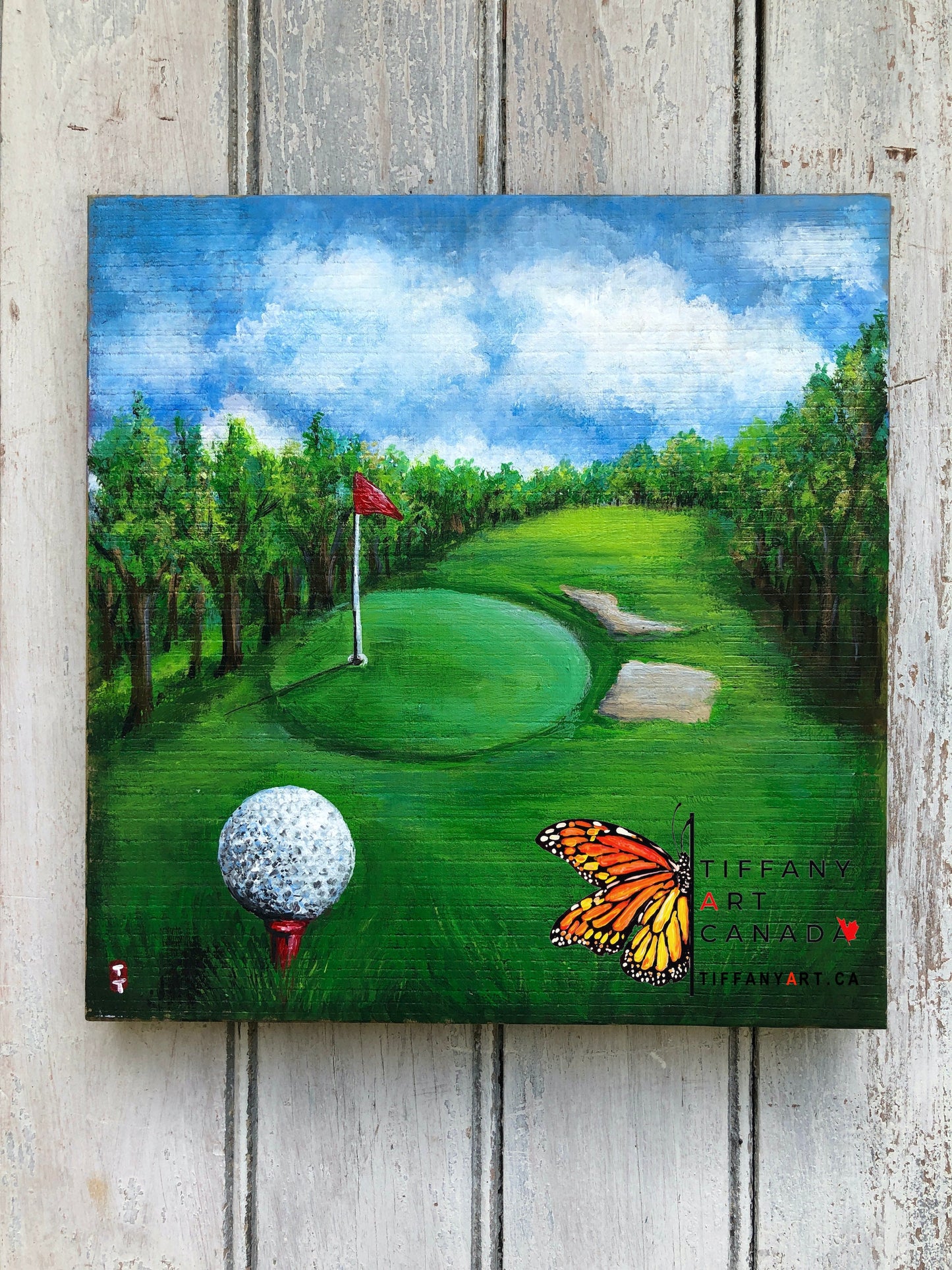 Golf Memorial Gift, Those who we love never truly leave us, Bereavement gift, Sympathy gift, Gift for loss, Loss of a loved one gift, Golf