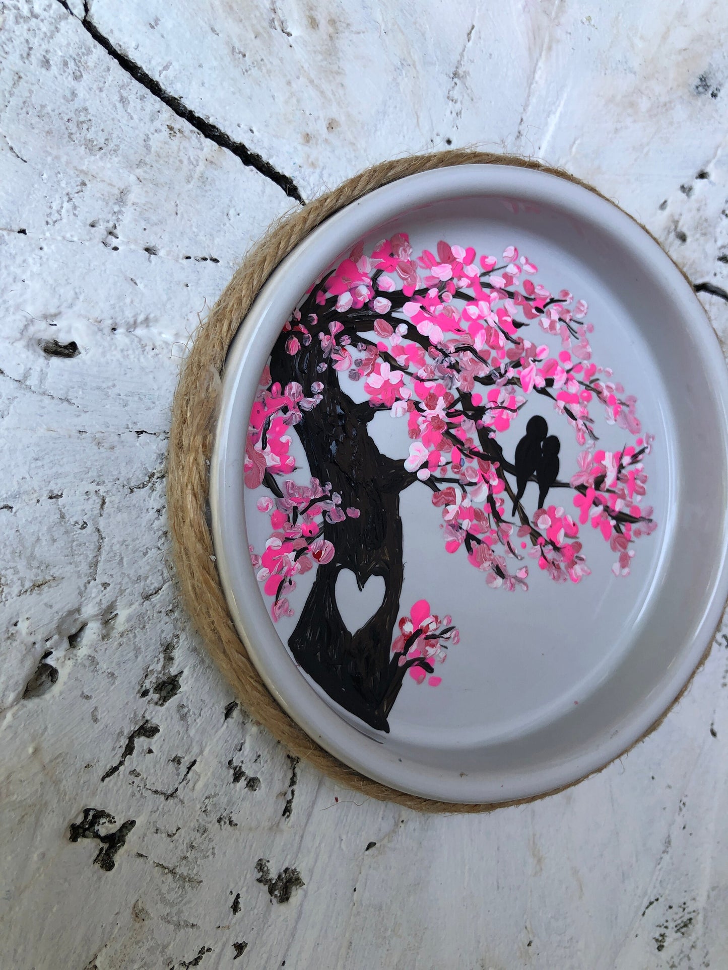 Wedding gift, Hand painted ring dish, Engagement gift, Engagement ring dish, Unique wedding gift, Customized Ring dish, Personalized Dish