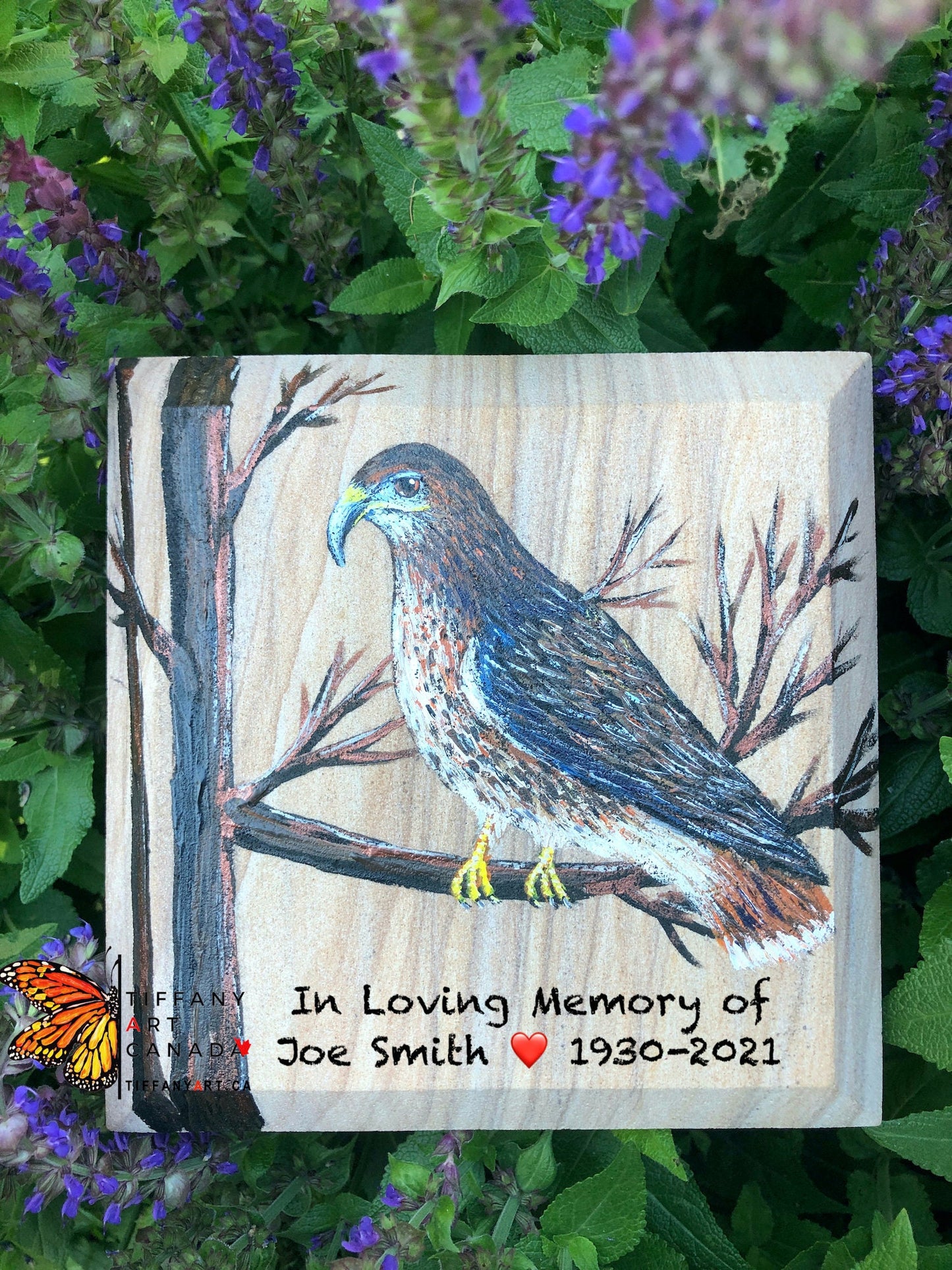 Bald Eagle Memorial Stone