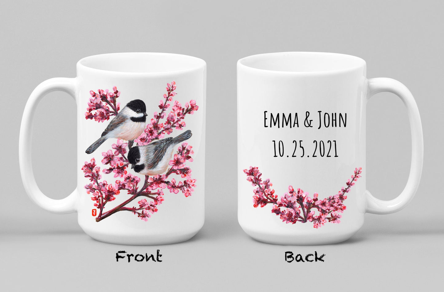 Bird Couple Mug