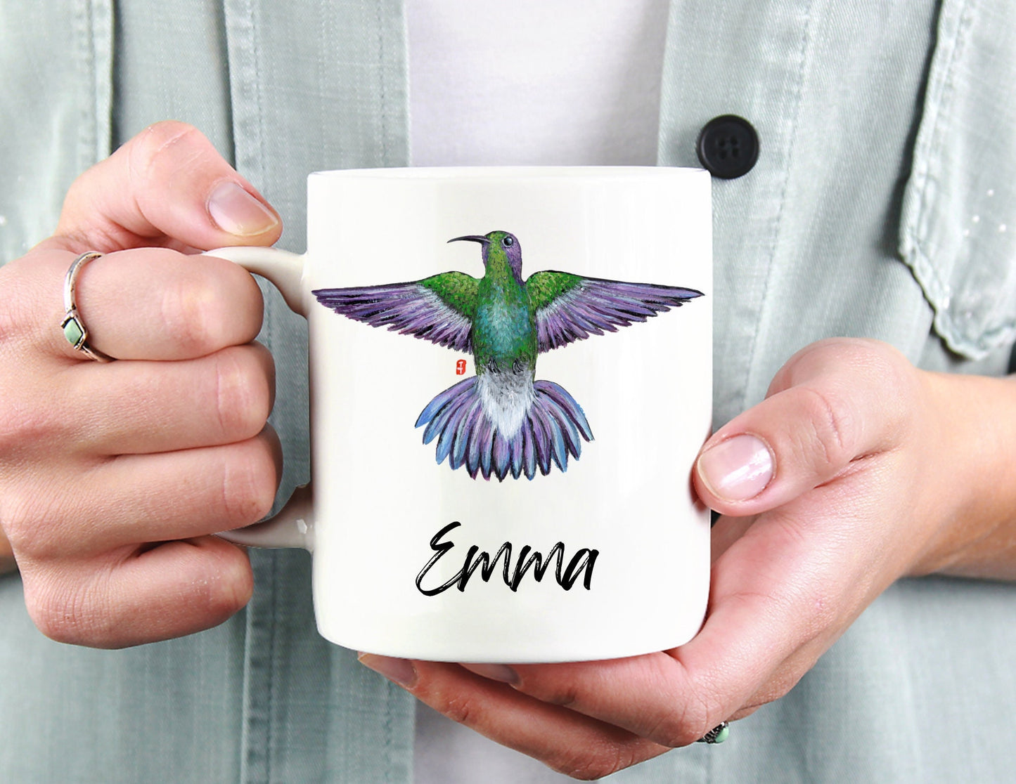 Hummingbird Mug
