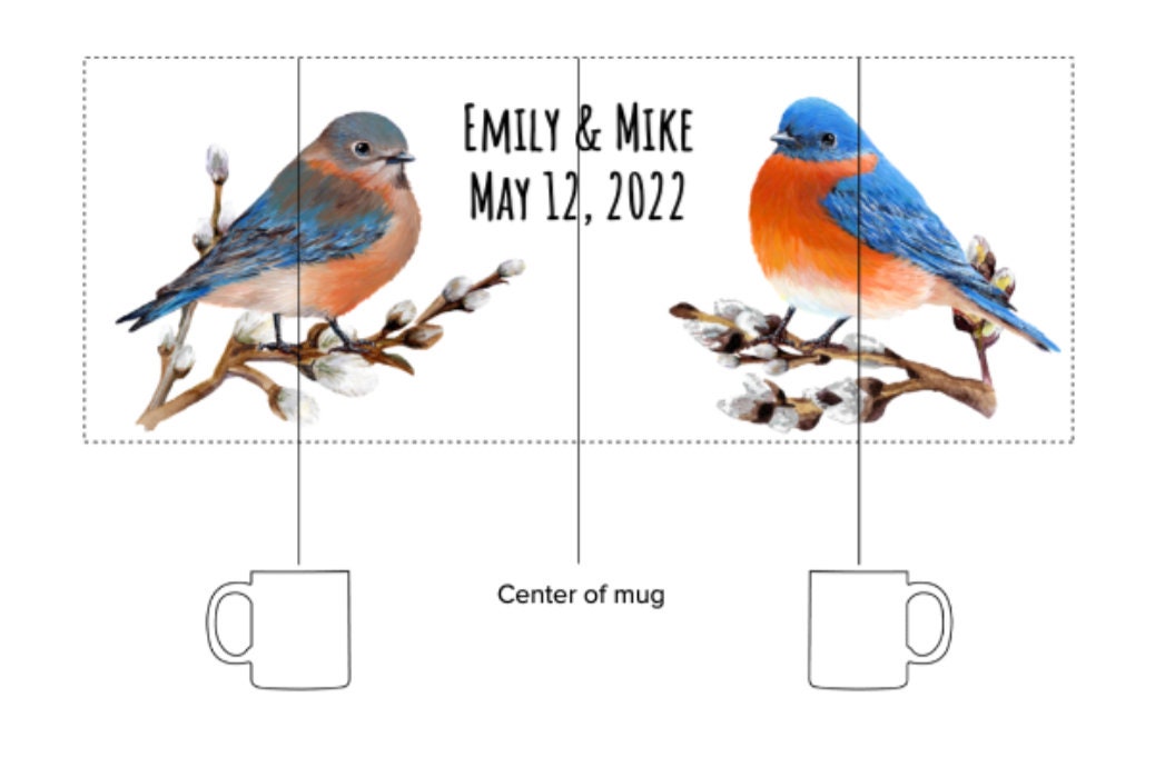 Bird Couple Mug